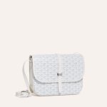 Goyard Belvedere MM Bag White